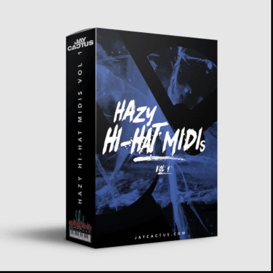 Jay Cactus Hazy Hi-Hat MIDIs Vol.1 [MiDi] (Premium)