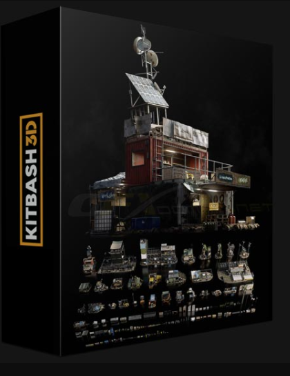 KITBASH3D – DMZ (premium)