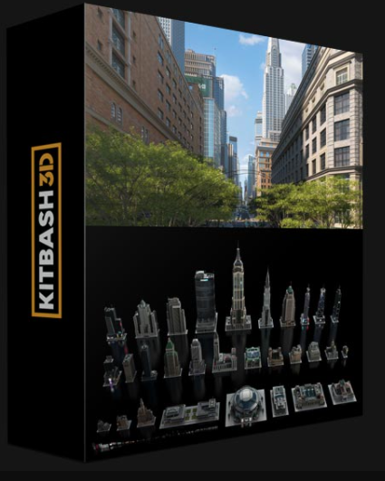 KITBASH3D – MANHATTAN (Premium)