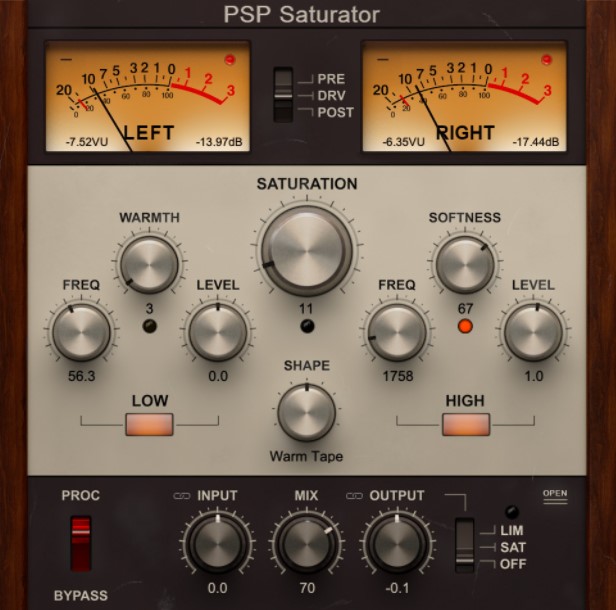 PSPaudioware PSP Saturator v1.1.0 [WiN] (Premium)