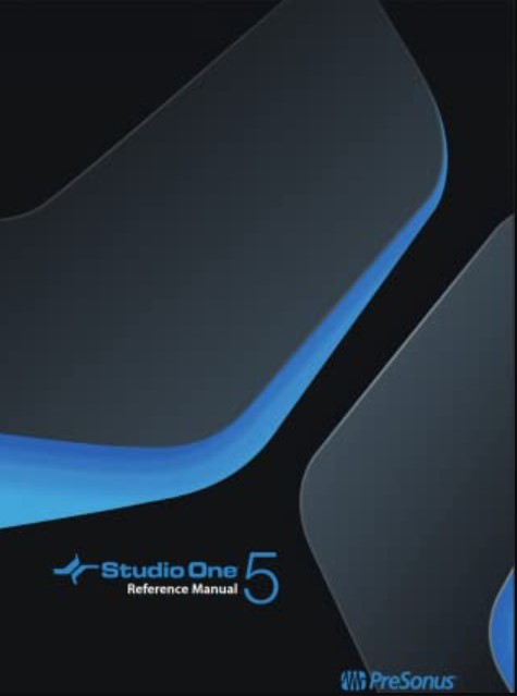 PreSonus Studio One 5 Reference Manual English v5.5.0 (Premium)