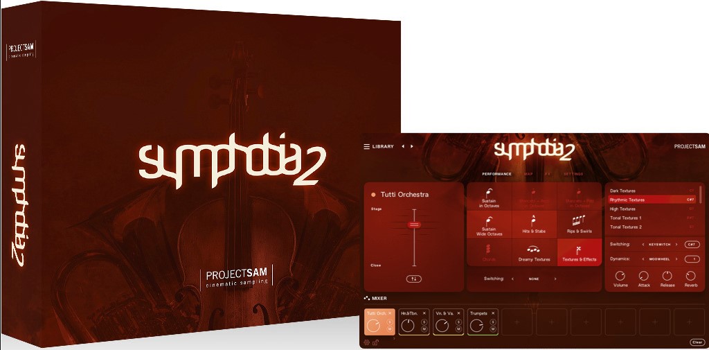 ProjectSAM Symphobia 2 v2.0 [KONTAKT] (Premium)