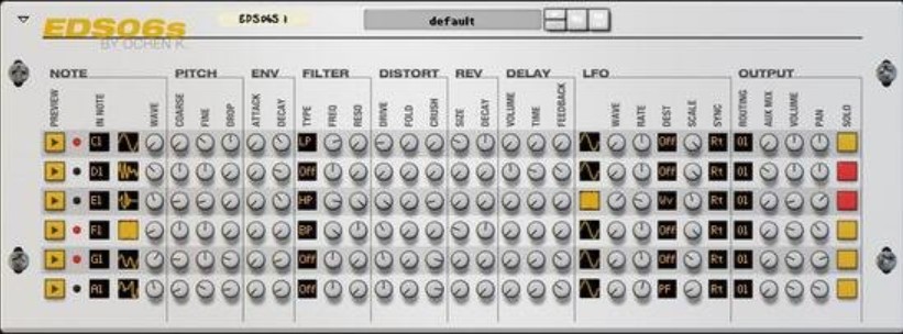 Reason RE Ochen K EDS06s Drum Synth v1.0.0 [WiN] (Premium)