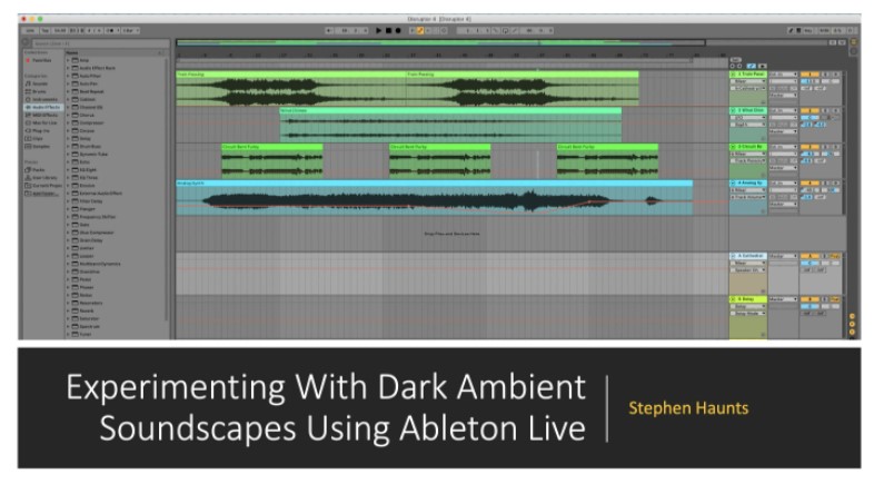 SkillShare Experimenting With Dark Ambient Soundscapes Using Ableton Live [TUTORiAL] (Premium)