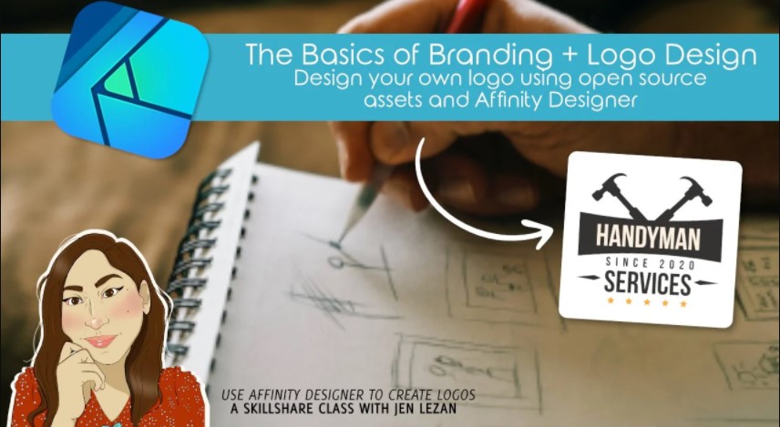 The Basics of Branding – Using Open Source Assets + Affinity Designer to Design a Logo for Business (Premium)