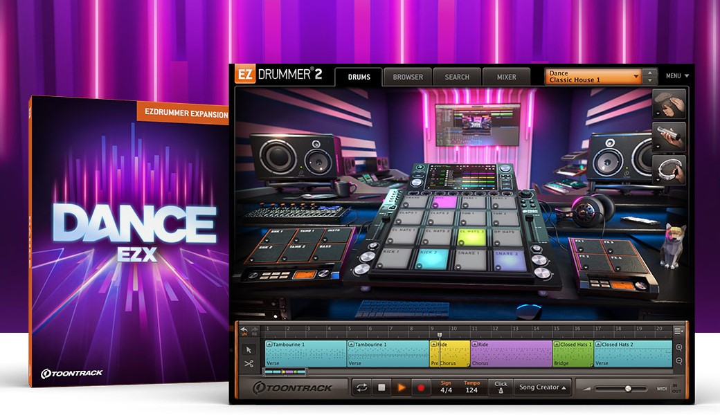 Toontrack Dance EZX [EZDrummer] (Premium)