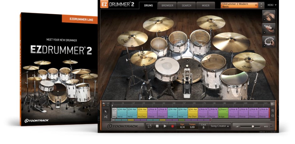 Toontrack EZdrummer 2 v2.2.3 CE Update [WiN] (Premium)