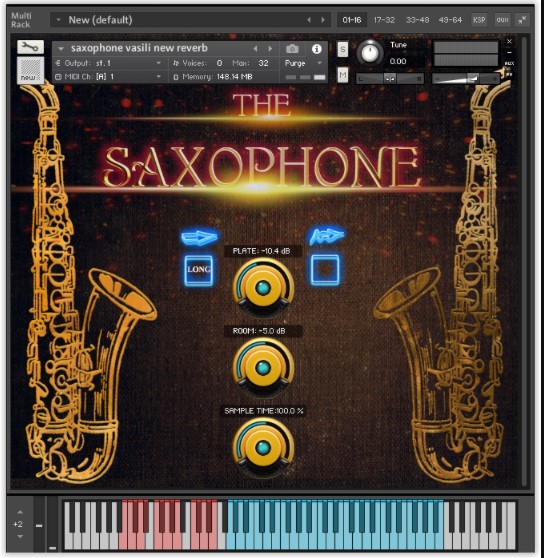 UL The House of Sound The Saxophone [KONTAKT] (Premium)