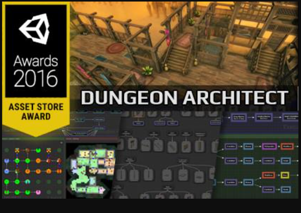 Unity – Dungeon Architect (for Unity) v1.19.0 (Premium)