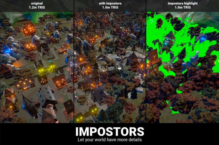 Unity – Impostors – Runtime Optimization v1.0.2 (Premium)