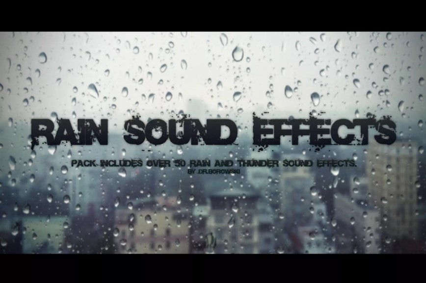 Unity – Rain Sound Effects (Unity) v1.0 (Premium)