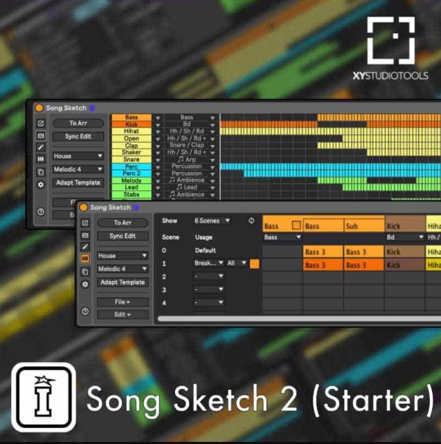 XYStudiotools Song Sketch Starter 2.0.5 [Max for Live] (Premium)