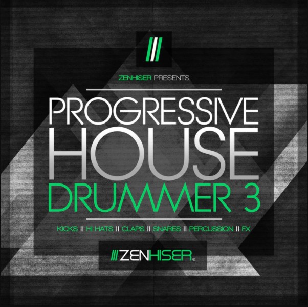 Zenhiser Progressive House Drummer 3 [WAV] (Premium)