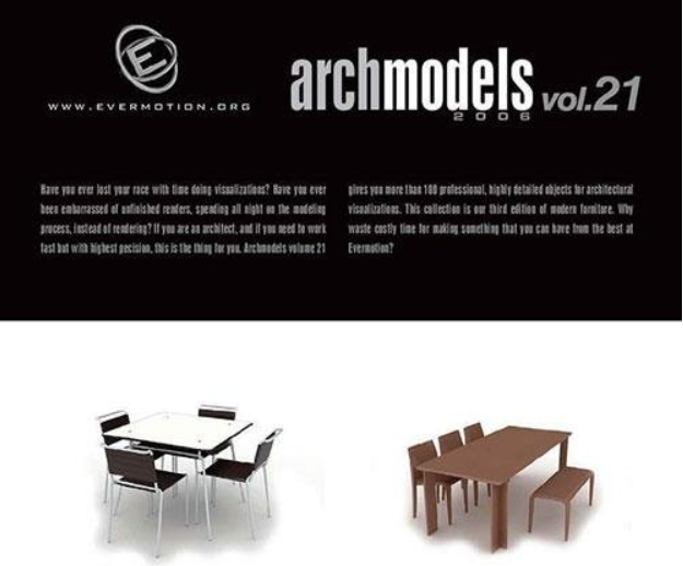 3D Models Evermotion Archmodels v 021 (Premium)