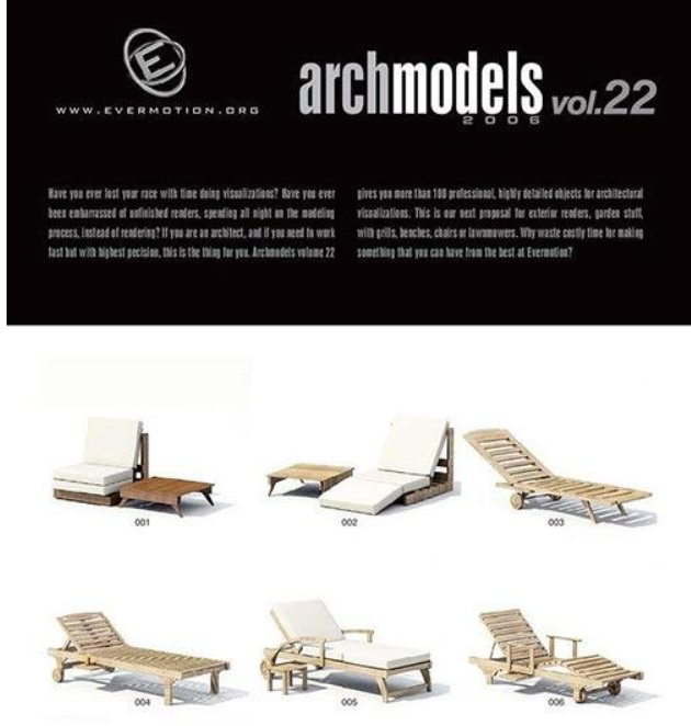 3D Models Evermotion Archmodels v 022 (Premium)