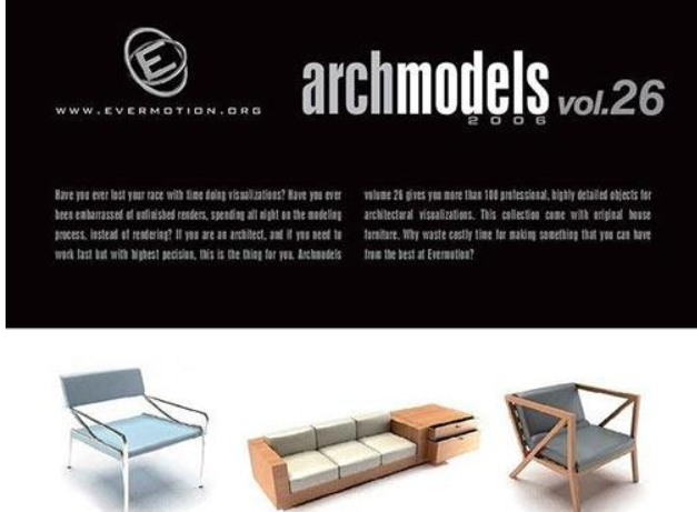 3D Models Evermotion Archmodels v 026