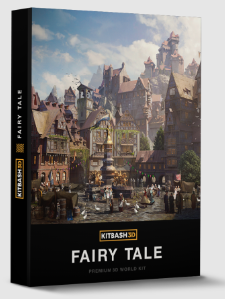 3D Models KitBash3D – Fairy Tale (Premium)