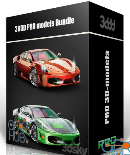 3DSky Pro 2021 – 586 Mix 3D-Models Collection Pt. 2  (Premium)