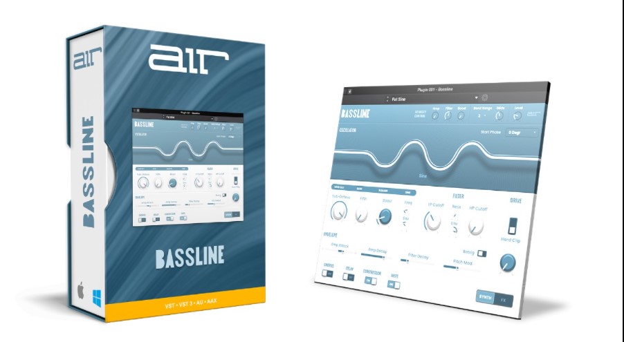 AIR Music Technology Bassline v1.0.1 [WiN] (Premium)