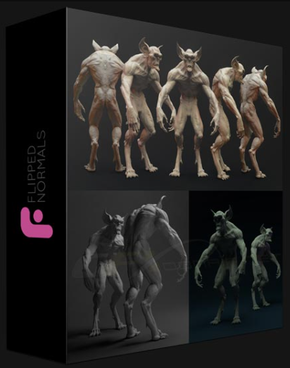 FLIPPED NORMALS – CONCEPT SCULPTING FOR FILM AND GAMES (Premium)