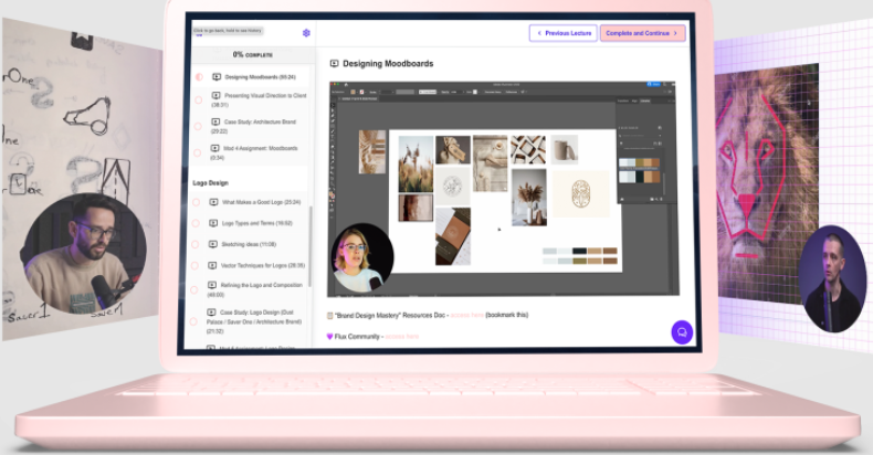 Flux Academy – Brand Design Mastery (Premium)