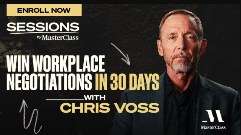 MasterClass – Win Workplace Negotiations with Chris Voss (Premium)