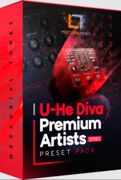 Mercurial Tones Premium Artist Diva Preset Pack [Synth Presets] (Premium)