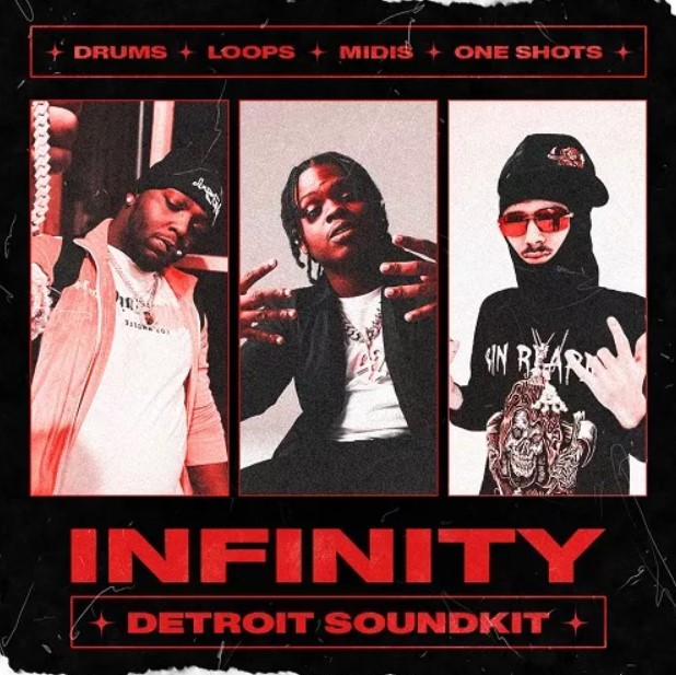 Moodf1x Detroit Drum Kit Infinity [Bundle] [WAV, MiDi, Synth Presets] (Premium)