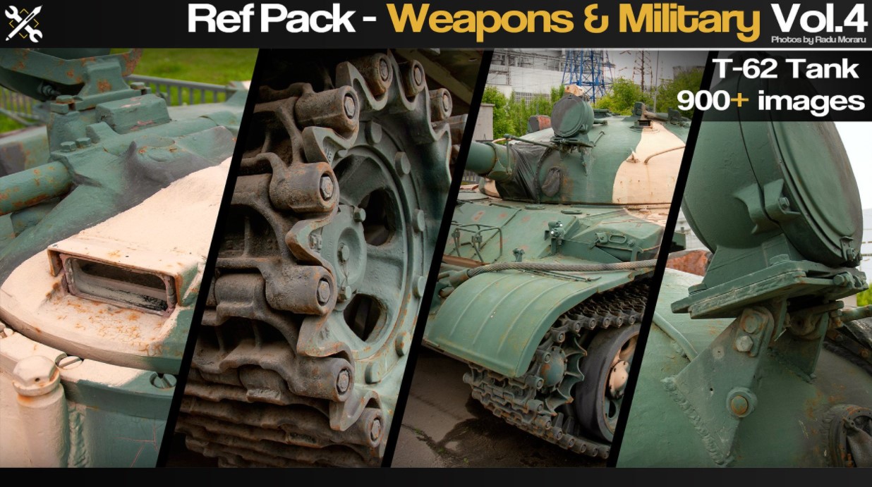 ARTSTATION – REF PACK – WEAPONS & MILITARY VOL.4 (Premium)