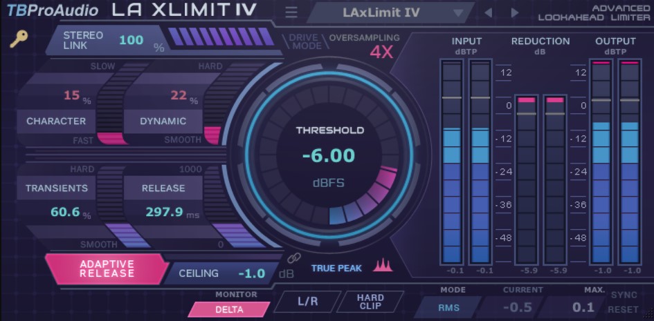 TBProAudio LAxLimit4 v4.0.11 [WiN, MacOSX] (Premium)