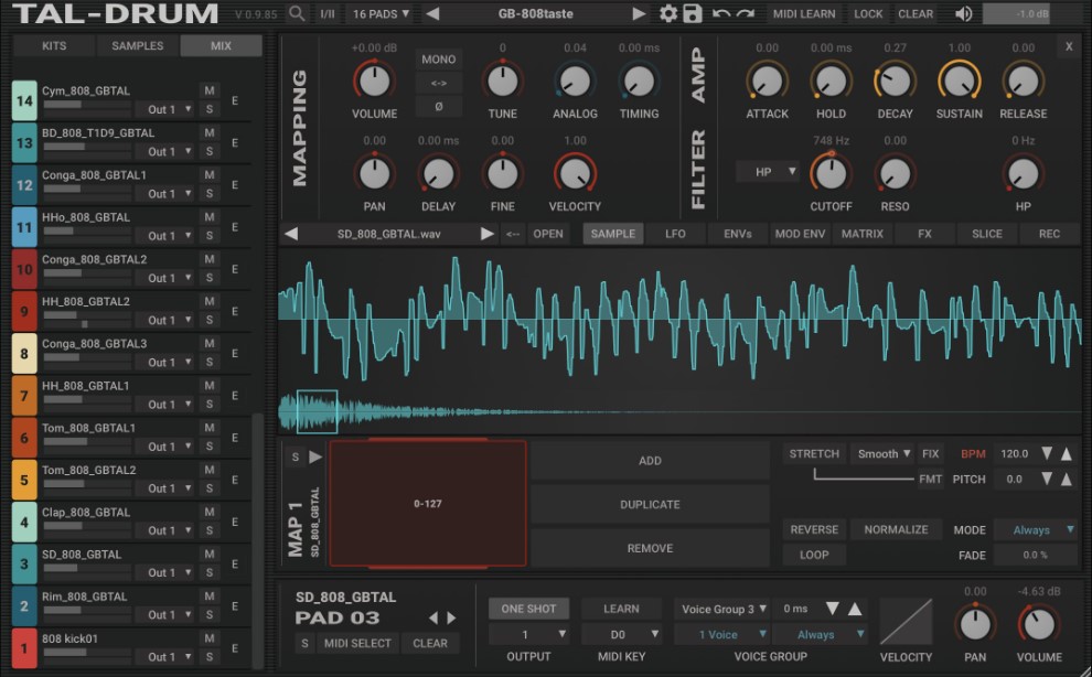 Togu Audio Line TAL-Drum v1.0.0 [WiN, MacOSX] (Premium)