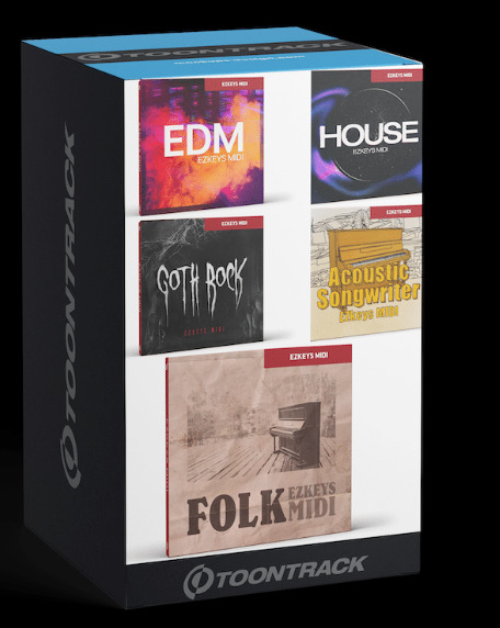 Toontrack EZKEYS MIDI 5 NEW PACK (Premium)