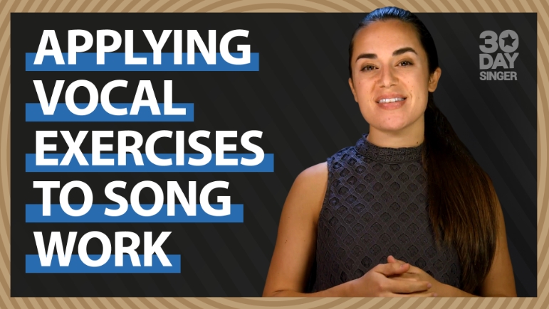 30 Day Singer Applying Vocal Exercises To Song Work [TUTORiAL] (Premium)