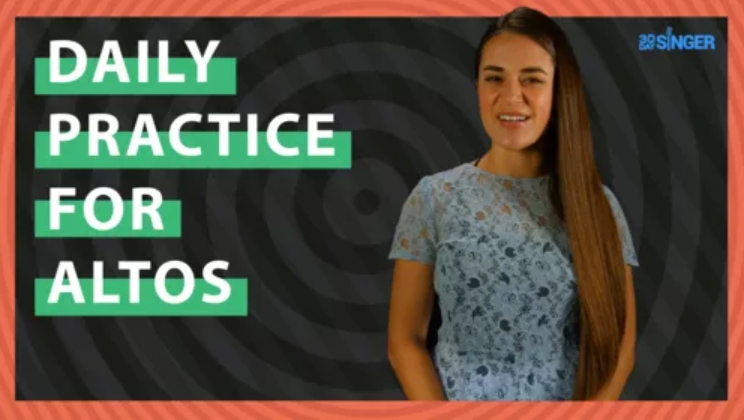 30 Day Singer Daily Practice Routine for Altos [TUTORiAL] (Premium)