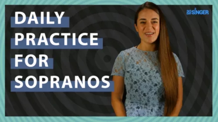 30 Day Singer Daily Practice Routine for Sopranos [TUTORiAL] (Premium)