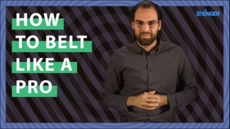 30 Day Singer How to Belt [TUTORiAL]