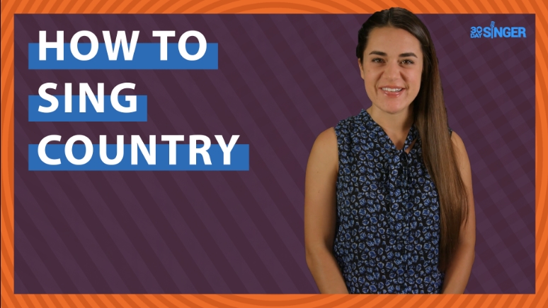 30 Day Singer How to Sing Country [TUTORiAL] (Premium)