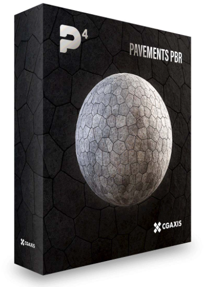 CGAxis – Physical 4 Pavements PBR Textures (Premium)