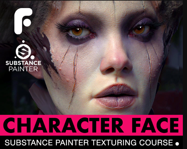 Character Face Texturing in Substance Painter 04 May 2022 (Premium)