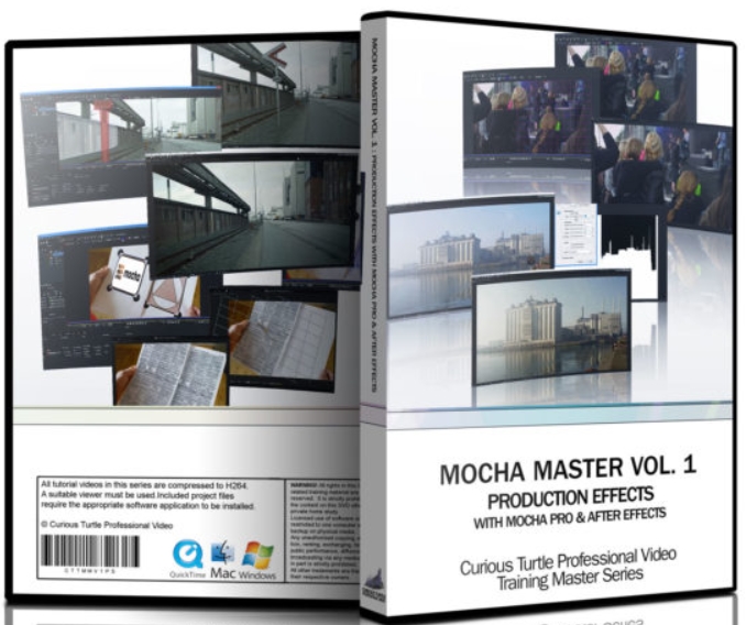 Curious Turtle – Master mocha Vol. 1 Production Effects with mocha Pro & After Effects (Premium)