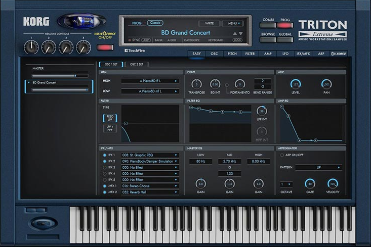 KORG TRITON Extreme v1.0.5 / v1.0.6 [WiN, MacOSX] (Premium)