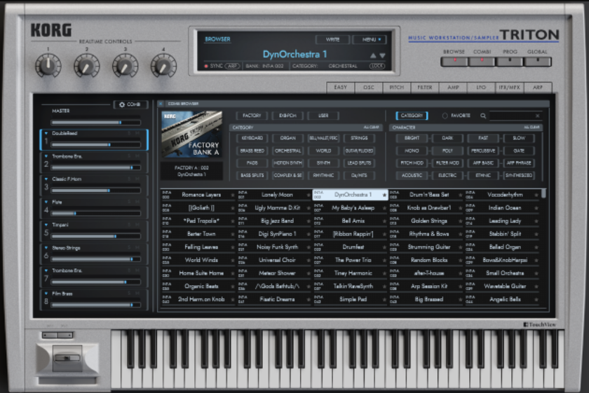 KORG TRITON v1.3.7 / v1.3.3 [WiN, MacOSX] (Premium)