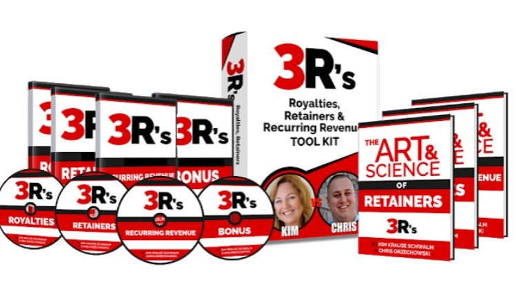 Kim Krause Schwalm – 3Rs Royalties, Retainers & Recurring Revenue Complete Virtual Program (Premium)