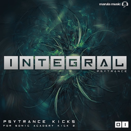 Marula Music Integral Psytrance 01 Psytrance Kicks for Sonic Academy Kick 2 [Synth Presets]