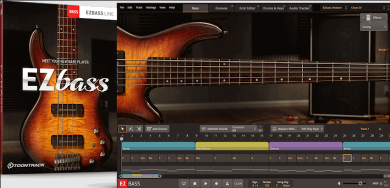 Toontrack EZbass v1.1.4 CE [WiN, MacOSX]