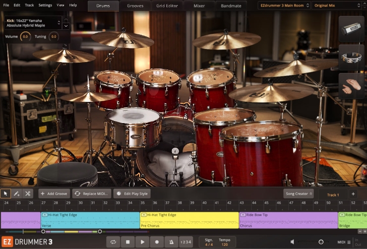 Toontrack EZdrummer 3 Core Library [WiN, MacOSX]