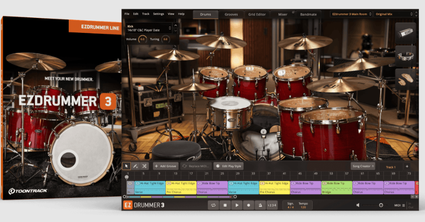 Toontrack EZdrummer 3 Core Library (win) (Premium)