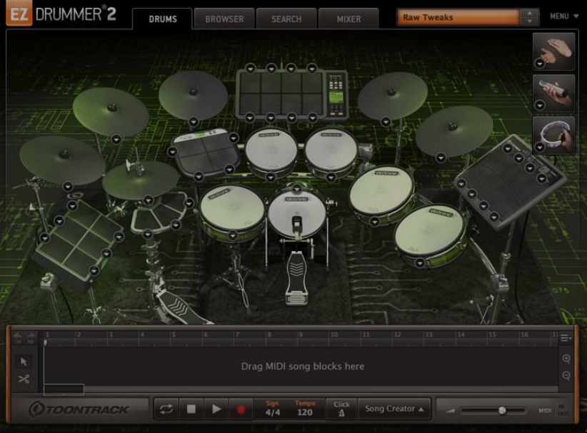 Toontrack Electronic EZX v1.5.2 [Superior Drummer, EZDrummer] [WiN, MacOSX]