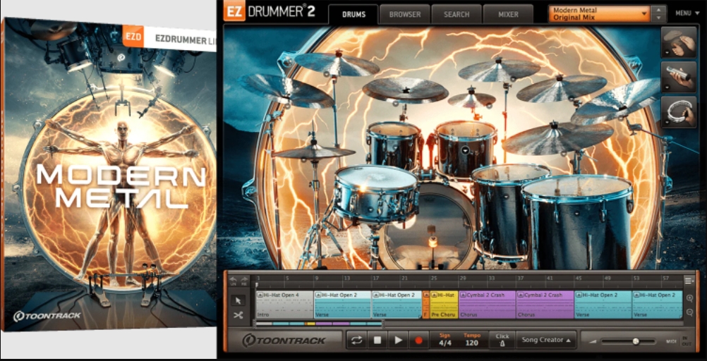 Toontrack Modern Metal EZX v1.0.1 (Premium)