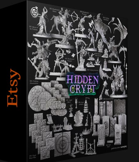 CAST N PLAY – HIDDEN CRYPT FULL SET